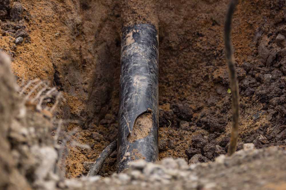 Damaged sewer line Wauwatosa, WI